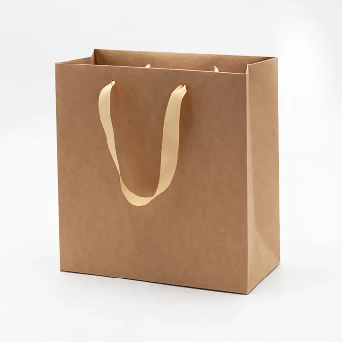 A5 Kraft Paper Gift Bag with Handle