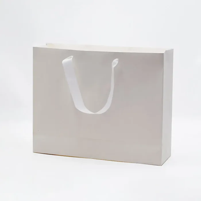 A3 White Paper Gift Bag with Handle
