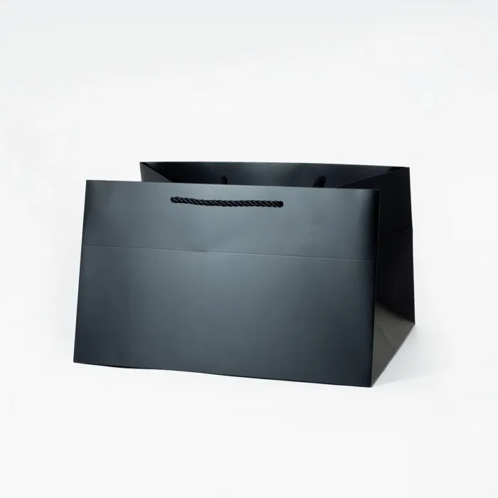 A4 Shallow Pink Gift Bag - Image 5
