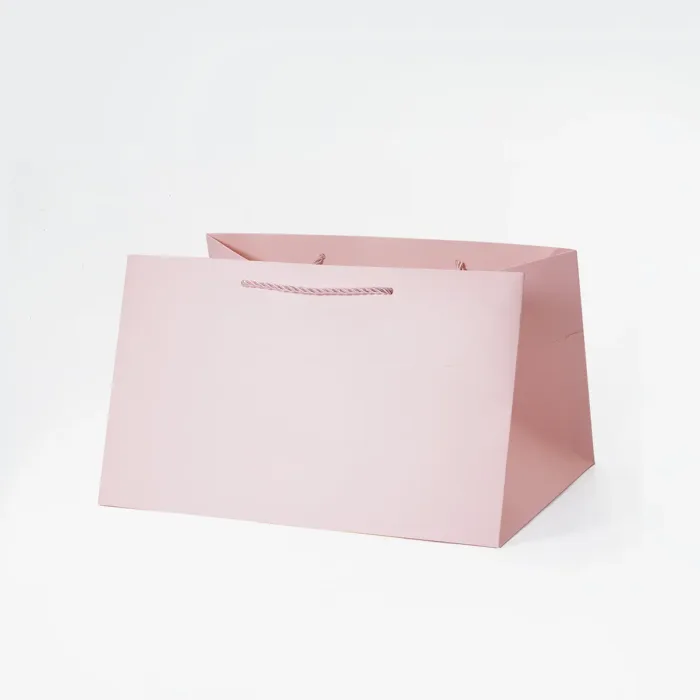 A4 Shallow Pink Gift Bag