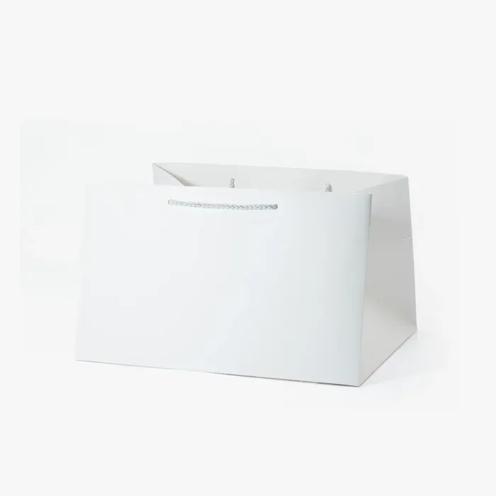 A4 Shallow Pink Gift Bag - Image 4