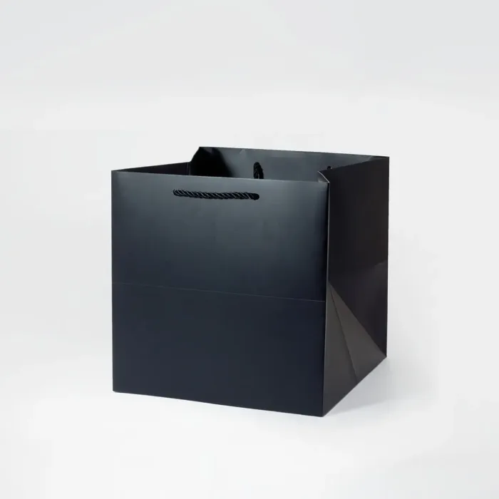 A5 Cube Pink Gift Bag - Image 7