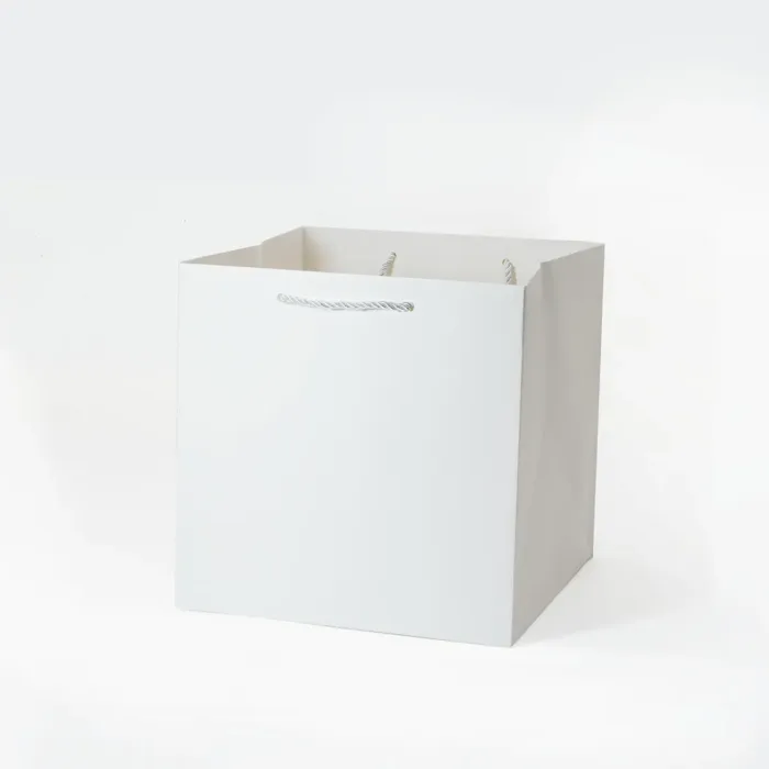 A5 Cube Pink Gift Bag - Image 6