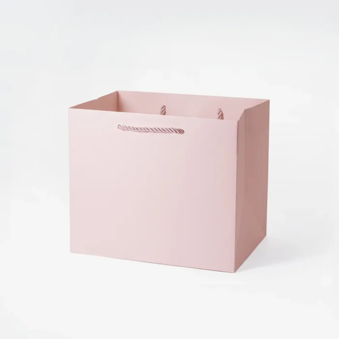 B6 Deep Pink Gift Bag - Image 3