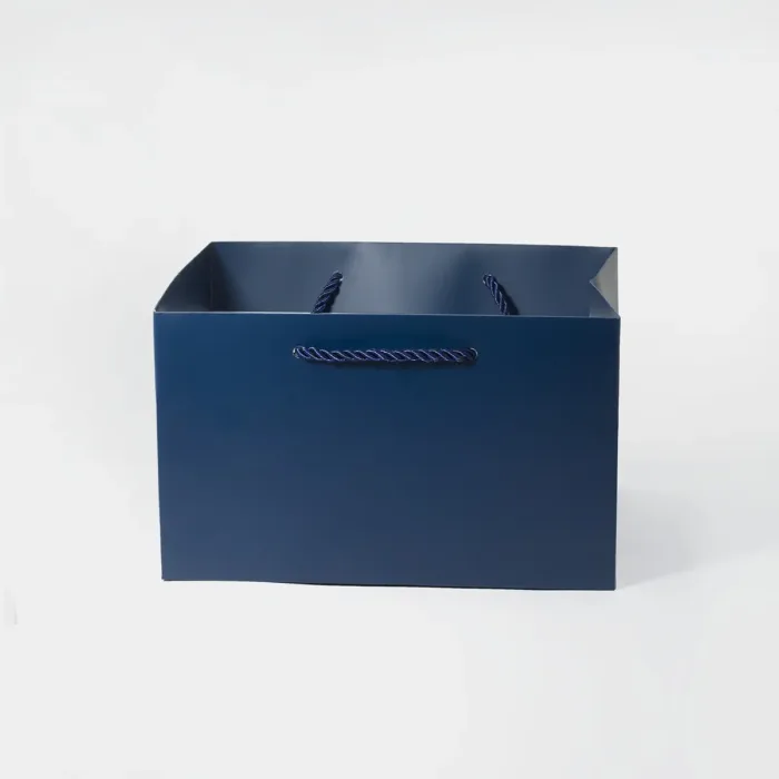 B6 Navy Blue Gift Bag - Image 2