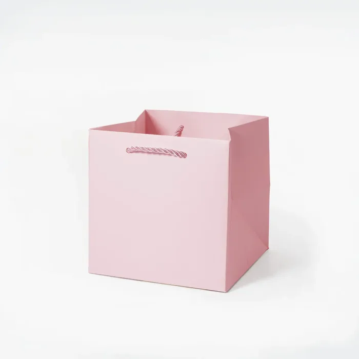 B7 Cube Pink Gift Bag