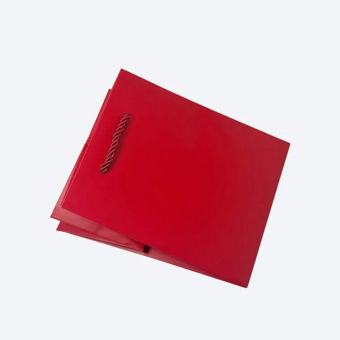 B7 Cube Red Gift Bag - Image 3