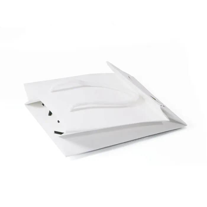 Small White Paper Gift Bag with Handle - Image 3