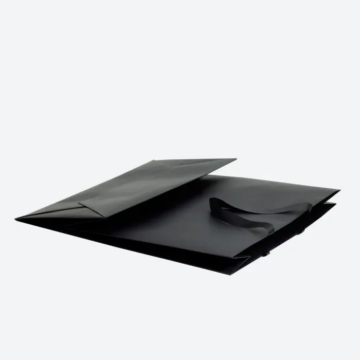 XXL Big Black Paper Gift Bag with Handle - Image 3