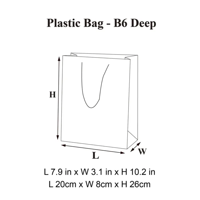 B6 Deep Plastic Bag - Image 3