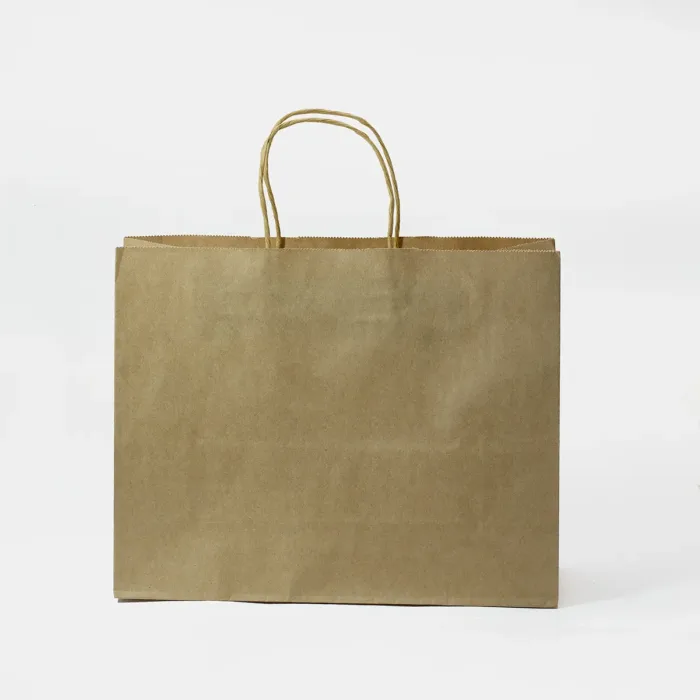 Large Landscape Kraft Shopping Bag - Image 2