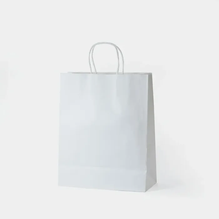 Large Portrait Kraft Shopping Bag - Image 4