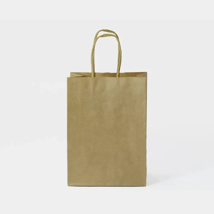 Small White Shopping Bag - Image 4