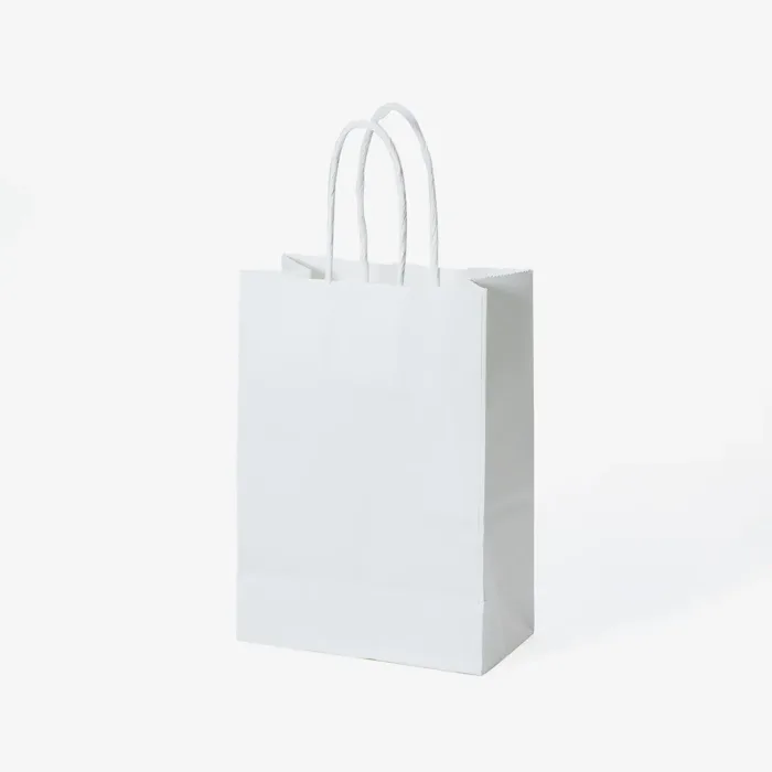 Small White Shopping Bag