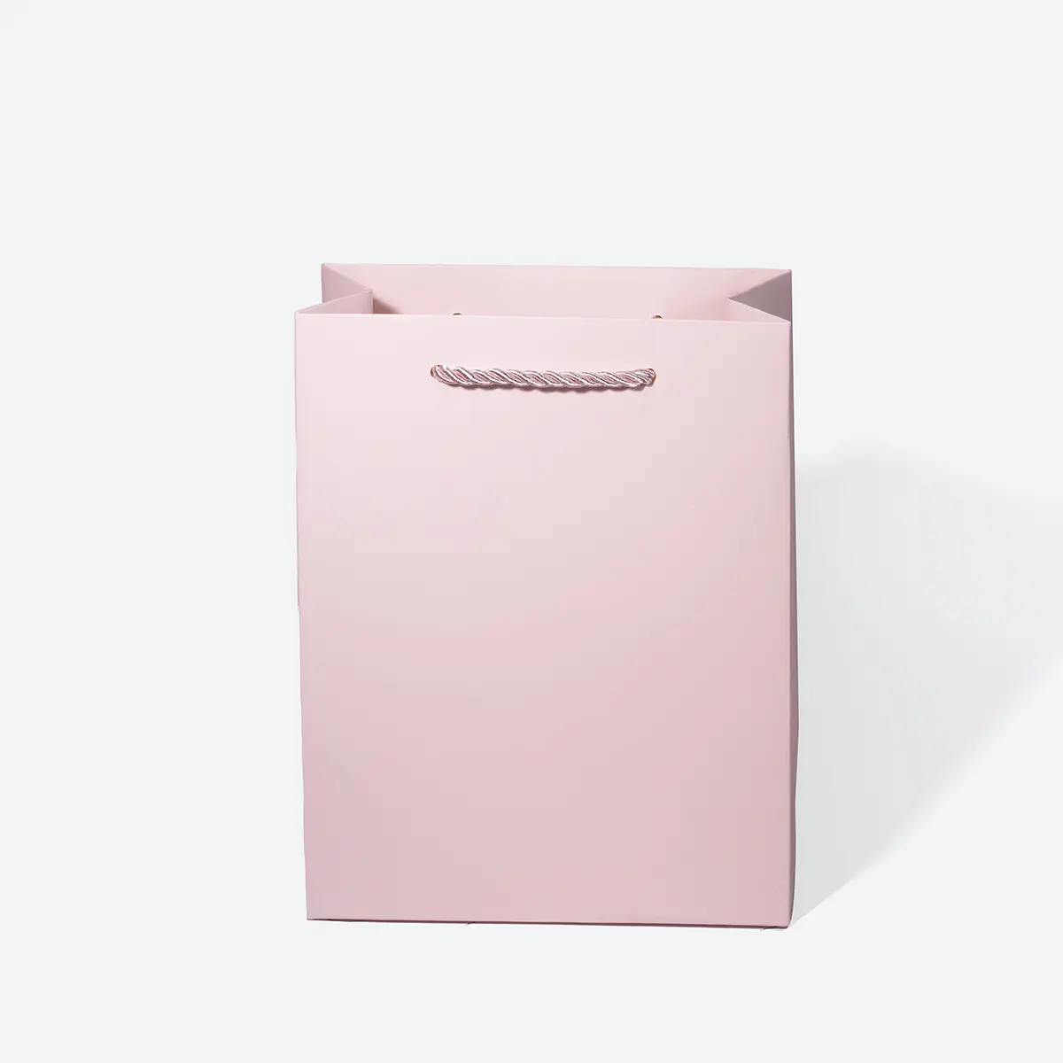 A6 Deep Pink Paper Gift Bag with Handle - Image 3