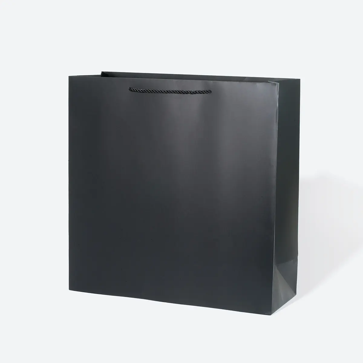 B4 Black Paper Gift Bag with Handle