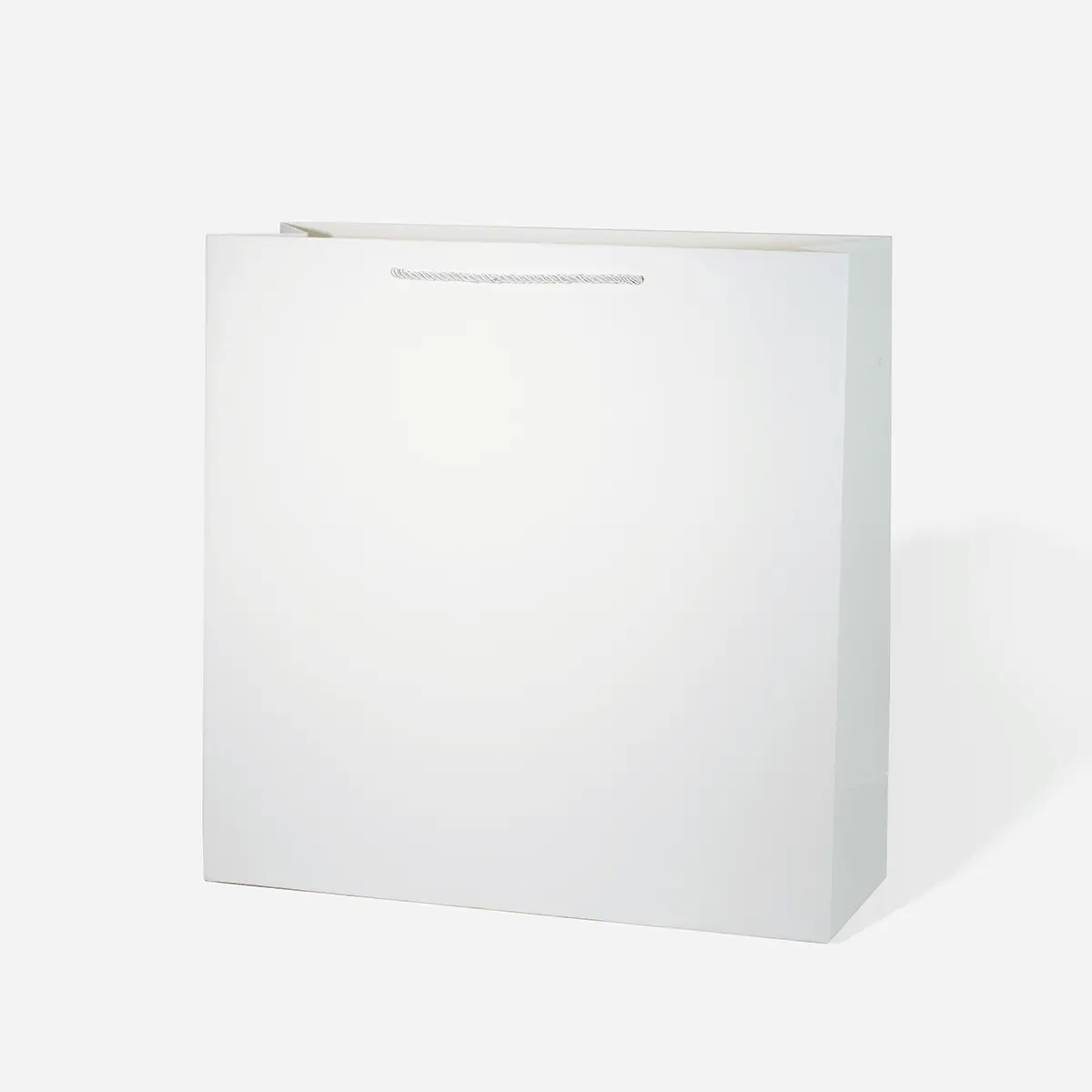 B4 White Paper Gift Bag with Handle