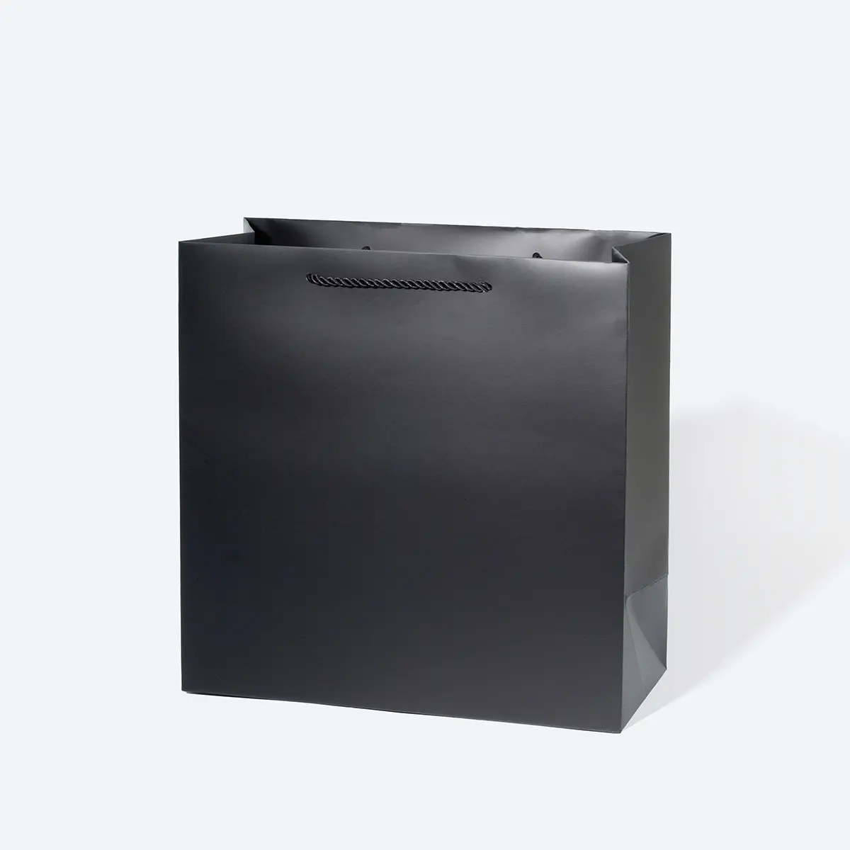 MA Black Paper Gift Bag with Handle