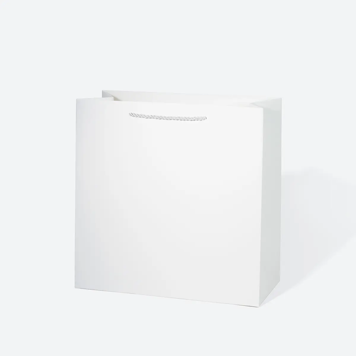 MA White Paper Gift Bag with Handle