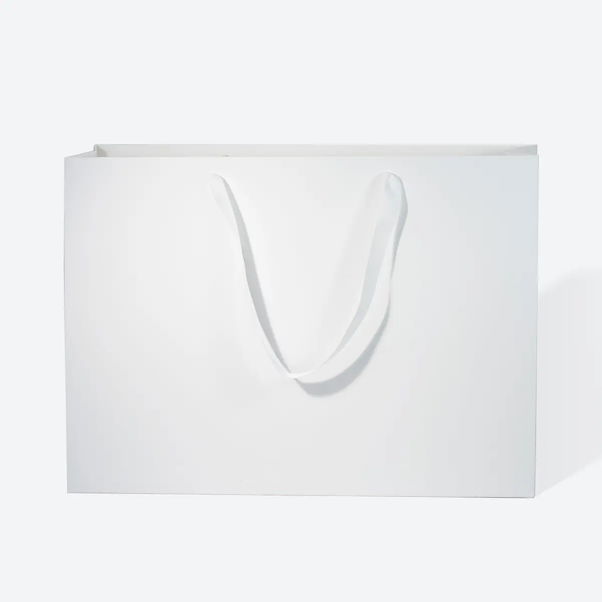 XL White Paper Gift Bag with Handle - Image 2